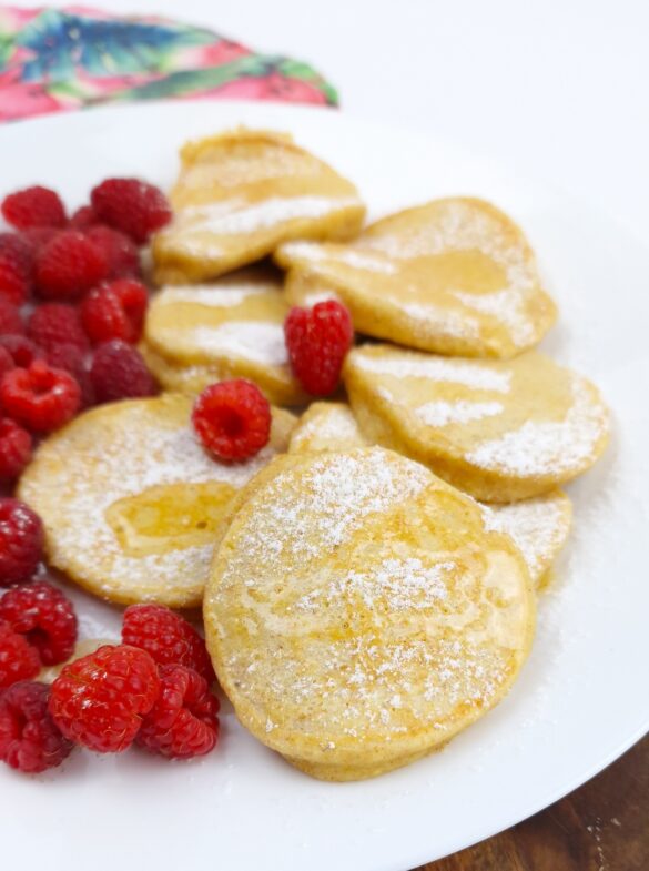 Skyrowe placuszki na mące graham