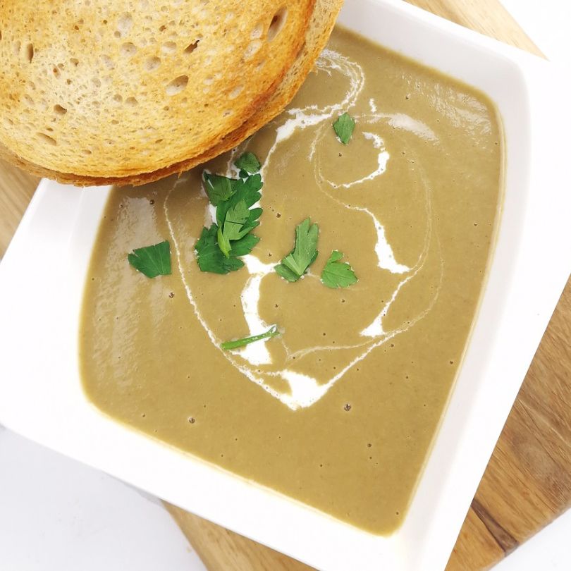 zupa krem z pieczarek, zupa pieczarkowa, zupa krem, przepis na obaid